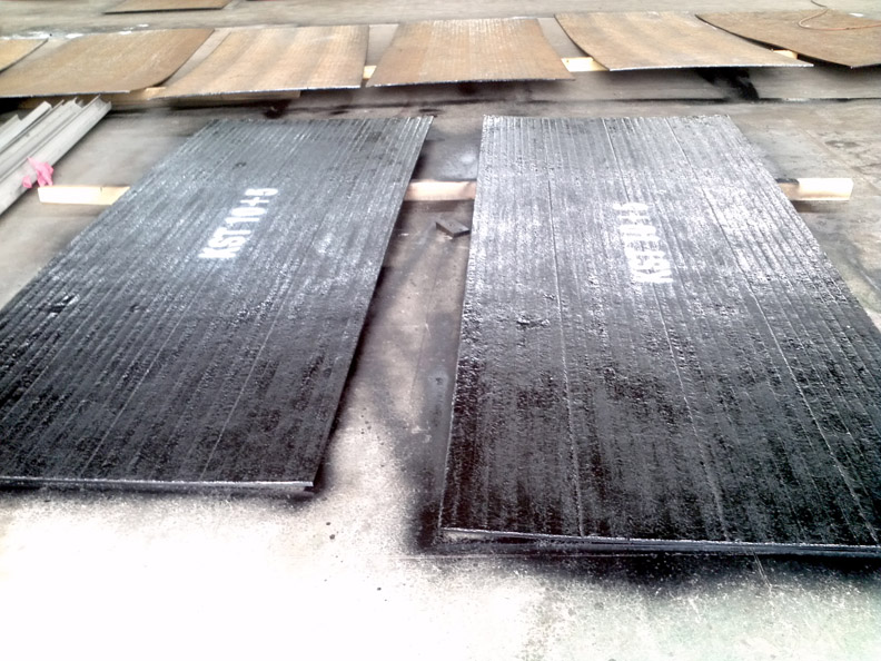 堆焊复合耐磨钢板 堆焊复合耐磨板 耐磨堆焊板6+4