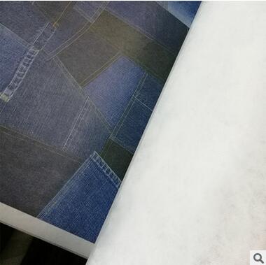 东莞专业厂家生产 贴合 牛仔裤印刷布贴合30g无纺布