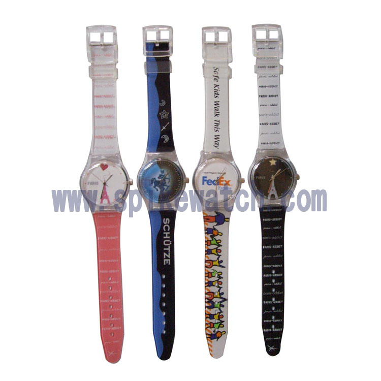 时霸手表厂专业定制创意欺沃琪广告礼品手表 可印刷logo