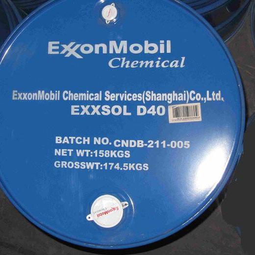 供应埃克森美孚原装进口脱芳烃溶剂油Exxsol D40