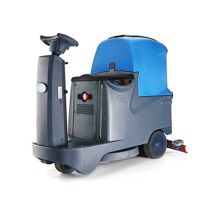 热销款苏州拓威克小型驾驶式洗地机 工厂车间用驾驶式洗地机