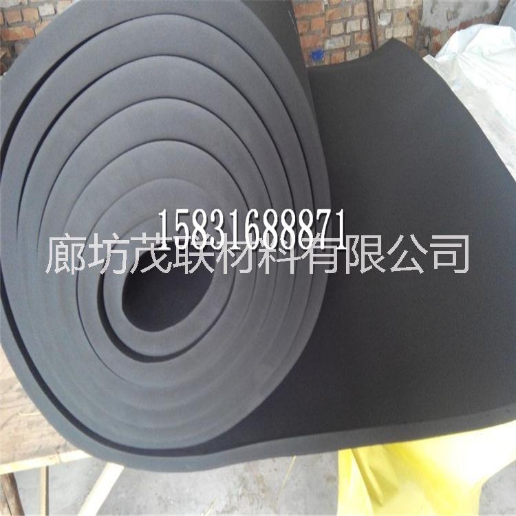 河北厂家供应橡塑保温板优质橡塑板B1级橡塑保温板价格图片