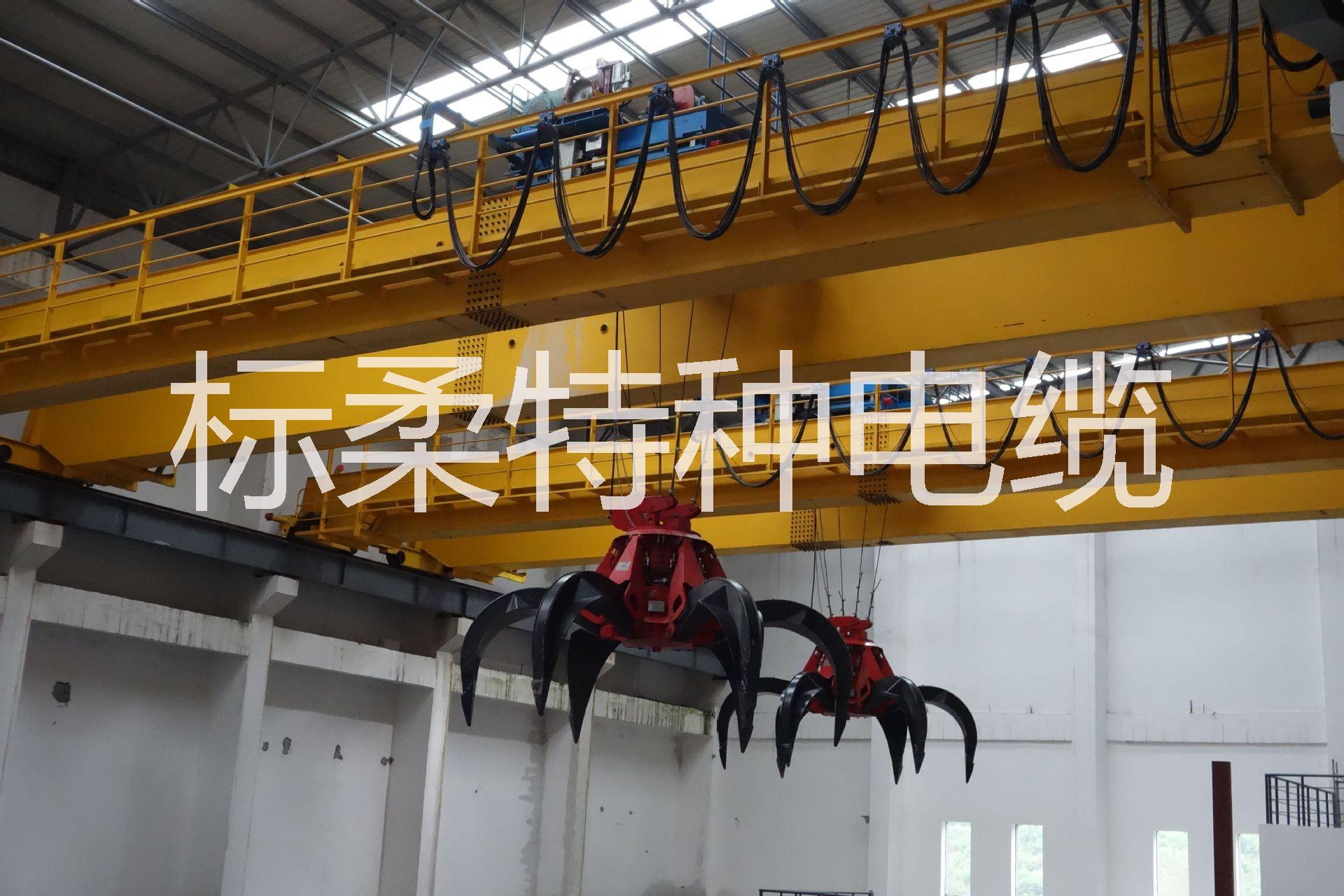 河南起重机厂家  龙门吊用卷筒带钢丝电缆 订制生产 上海生产厂家图片