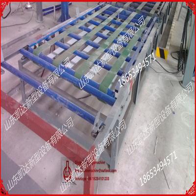 新型菱镁板设备报价环保匀质板生产线简介图片