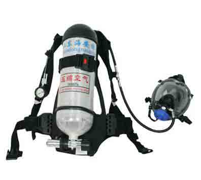 正压式空气正压式空气呼吸器 自给式空气呼吸器呼吸器 自给式空气呼吸图片
