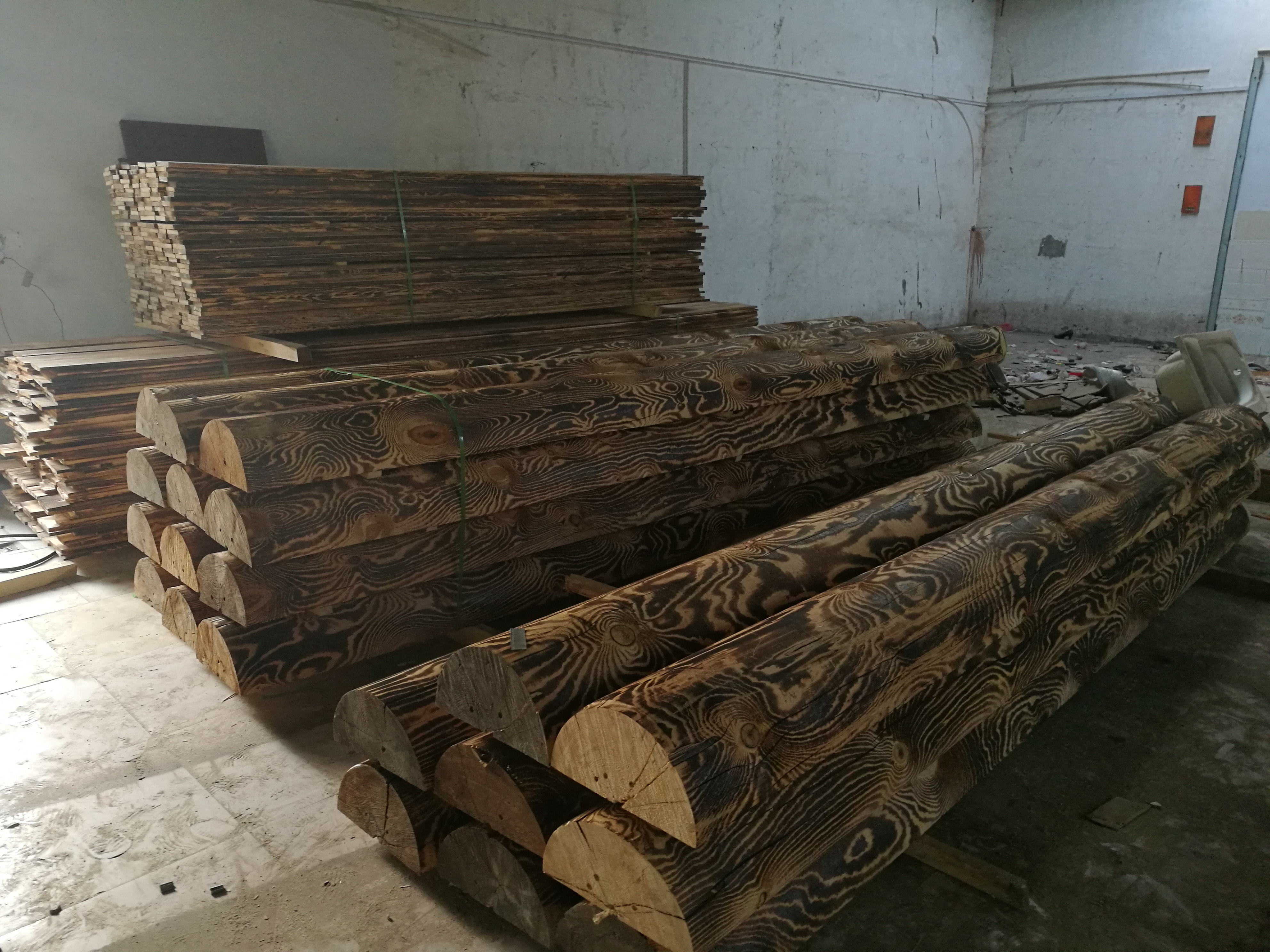 吉林深度碳化市场价 长春深度碳化木今年价格 吉林深度碳化木市场价