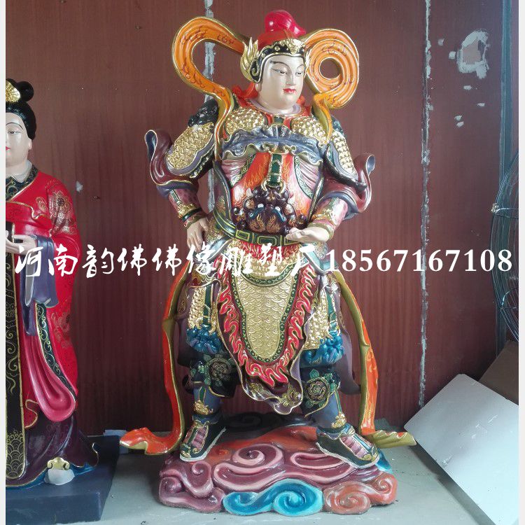 价格尺寸雕塑厂订做 韦陀  佛像 大力神 神像