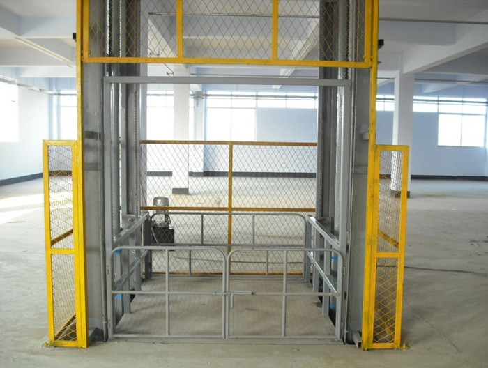 厂房货梯导轨式升降作业平台 车间液压升降货梯固定式升降机可定制 升降梯