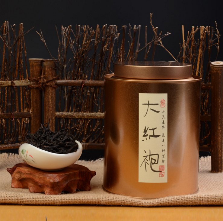 武夷岩茶大红袍小罐装   罐装特级乌龙茶浓香型价格