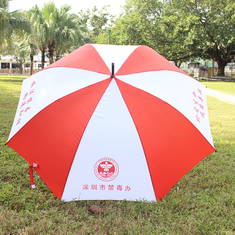 深圳超大防风直杆伞直销 27寸礼品伞订制LOGO 直杆伞厂家