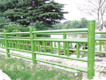 艺观园仿竹护栏