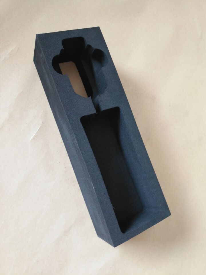 厂家生产EVA泡绵内衬艺术品包装EVA内胆45度黑色来图打样图片