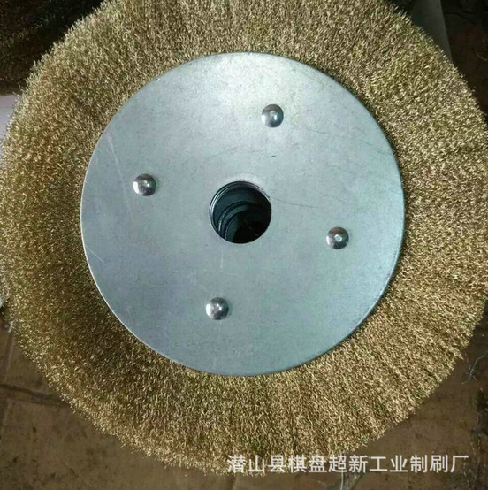大量生产 皮革抛光毛刷轮 工业抛光刷 定型机毛刷轮