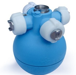 二流体干雾加湿器 气水混合加湿机 均匀喷雾 360°全方位喷雾增湿器