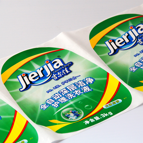 上海标签贴纸厂家定制日化清洁类标签贴纸 洗衣液标签不干胶