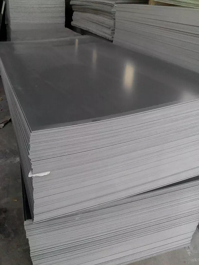 质PVC挤出板度PVC塑料板材PVC硬板材 PVC硬胶板 灰色工程塑料板 PVC板