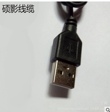 潮州市鼠标线厂家鼠标线USB鼠标线USB键盘线USB连接线 单头黑色USB鼠标线