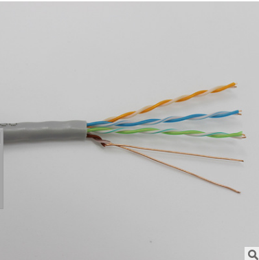 超五类室外国标0.52阻水线 综合网络工程无氧铜300米双绞线 室外阻水无氧铜国标0.52