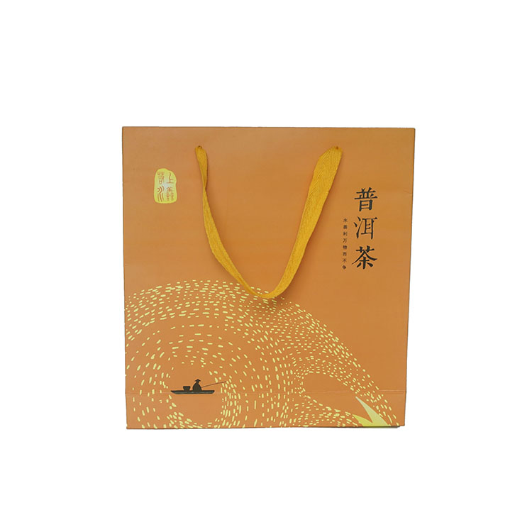 纸袋厂家专业定做茶叶纸袋 普洱茶红茶绿茶纸袋广州厂家定做