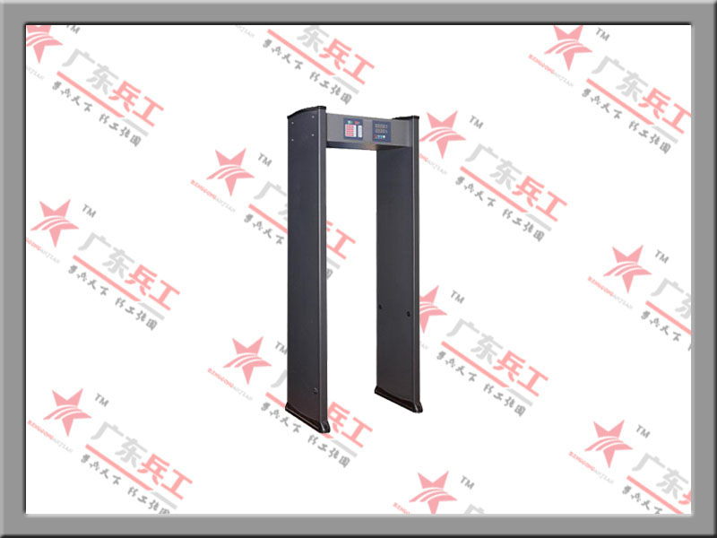 广东兵工 BA-A002 六区位金属探测安检门、经济型安检门