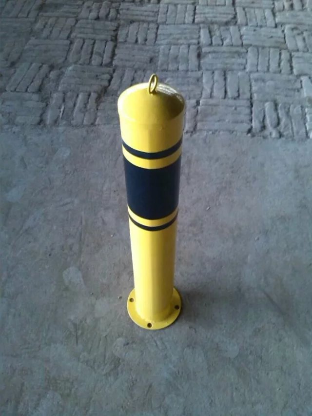 加厚钢管警示柱加油站防撞柱钢管地
