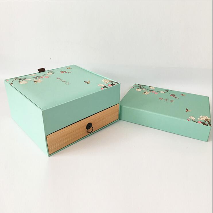 抽屉式纸盒化妆品包装盒供应商定制礼品盒子报价抽屉式纸盒厂家
