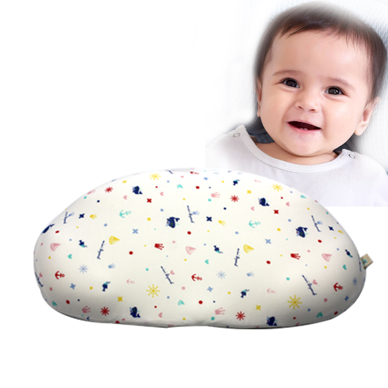 婴儿定型枕宝宝枕头慢回弹婴儿记忆枕固定头型防偏头枕头图片