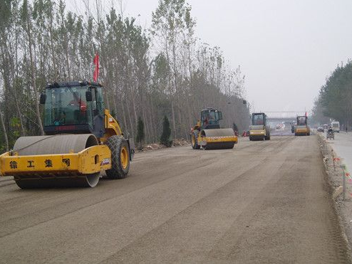 宁狭县修路工程   道路施工