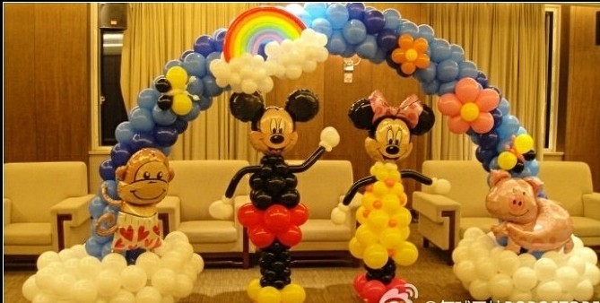 北京批发氦气球，生日派对气球，宝宝宴气球装饰，放飞气球批发