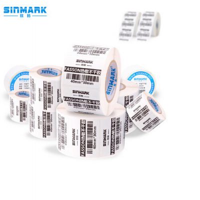 SINMARK欣码 不干胶标签 热敏纸 铜版纸 商品货架标签 PET PVC 服装吊牌