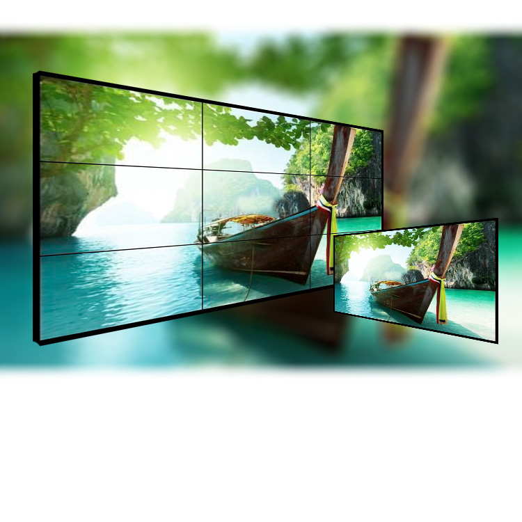 厂家直销LG高清拼接屏4K监控显示器49寸液晶拼接大屏