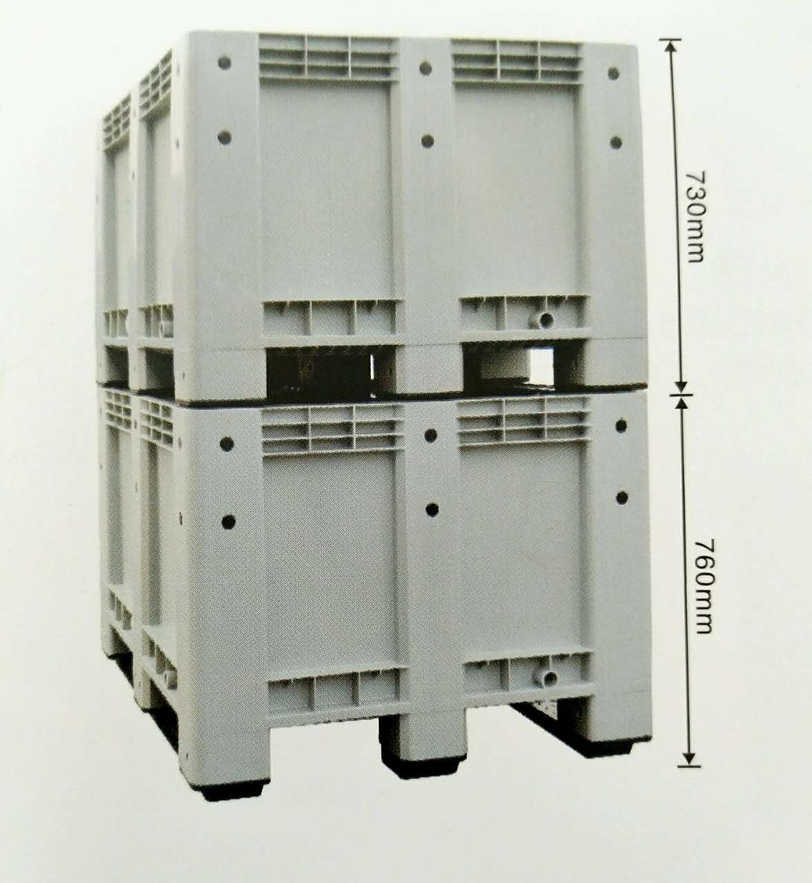 上海厂家销售LK-1210封闭卡板箱，网格卡板箱图片