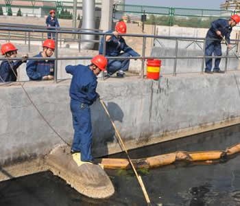 台州专业清理污水池清洁服务图片