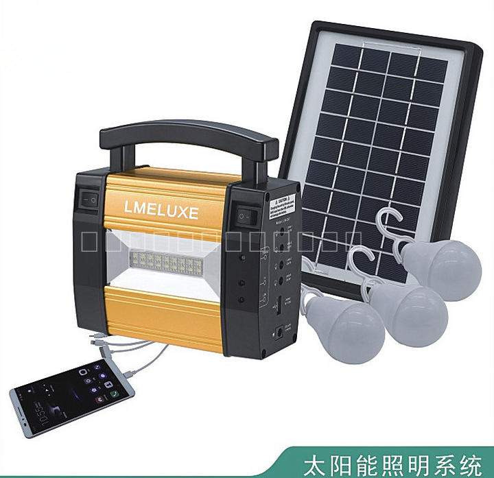 太阳能电池板发电系统家用全套户外小型太阳能充电照明系统图片