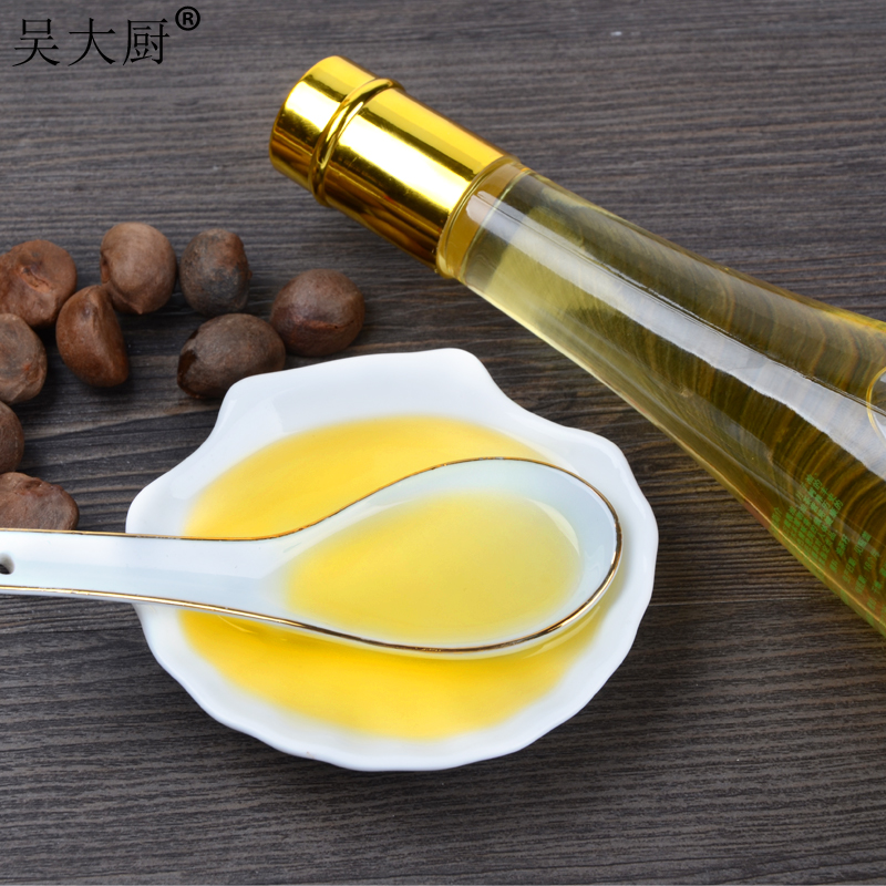 吴大厨山茶油250ml礼盒农家茶籽油食用油孕妇婴儿宝宝月子油