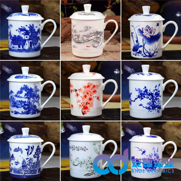 景德镇市促销赠品陶瓷茶杯厂家