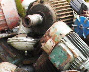 回收报废电机 回收废旧设备厂家 高价回收废旧设备图片