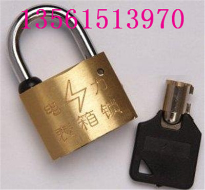 供应专业生产电力表箱锁物业专用互开挂锁铜挂锁塑钢锁