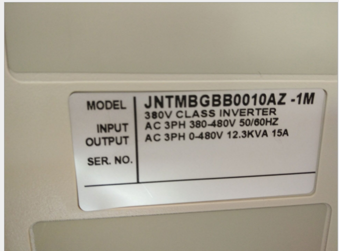 东元变频器7200MA 7.5KW 380V TECO JNTMBGBB0010AZ-U-图片