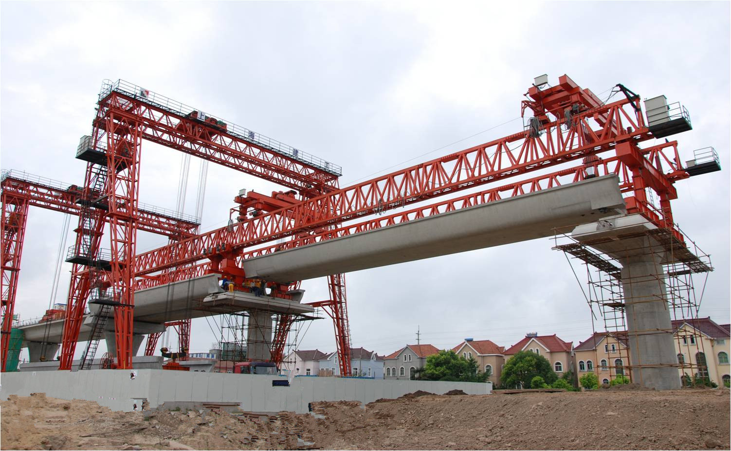 JQJ型100吨架桥机 500吨提梁机供应商 路桥工程门机价格图片