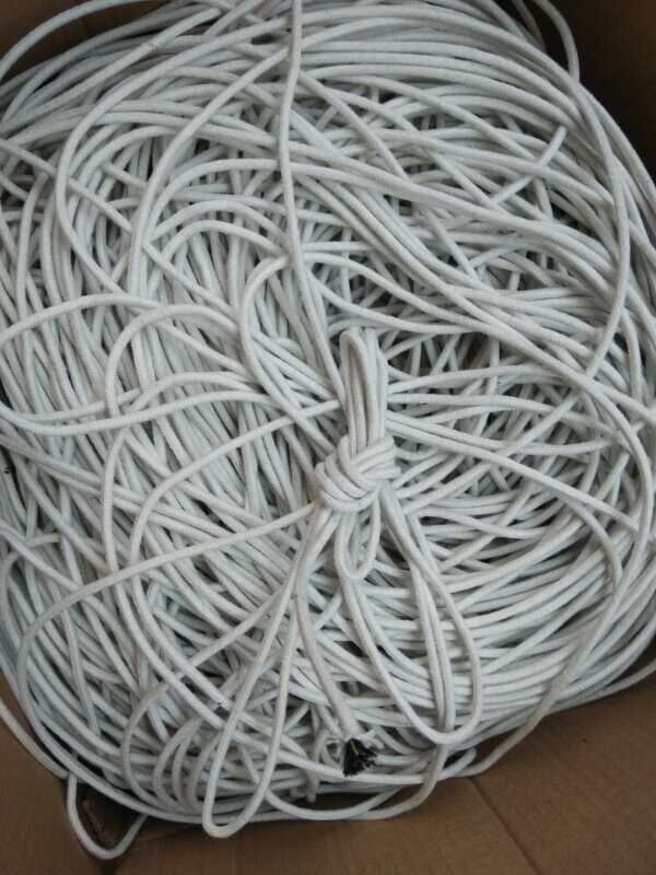 厂家直销白色包芯棉绳  批发供应白色包芯棉绳 佛山白色开线棉绳供应商