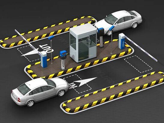 智能停车场管理系统高清车牌识别停车场系统 出入口智能停车场管理系统智能停车收费