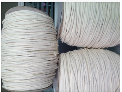厂家直销 耐拉包芯绳棉绳 3至10cm白棉绳封边条 床垫材料