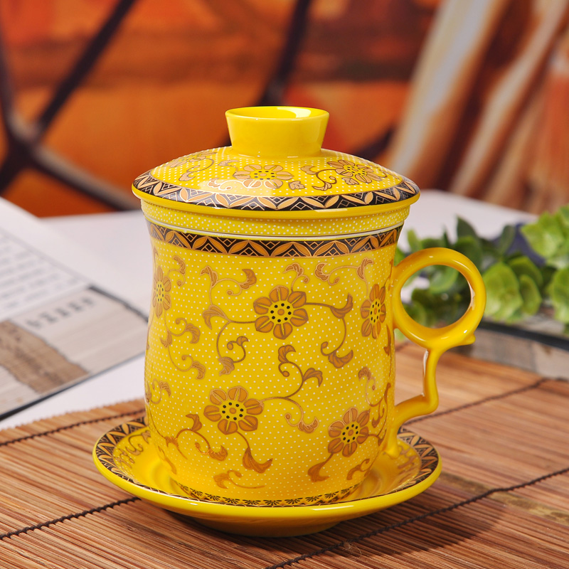 手绘陶瓷茶杯定做价格，景德镇茶杯批发厂家景德镇陶瓷茶杯定做厂家图片