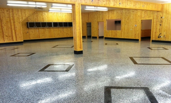青岛新型复合装饰地坪——环氧彩砂地坪 环氧彩砂地坪