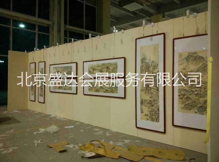 供应北京挂画展板拼接无缝书画展板租赁 北京无缝展板 全新（书画展板租赁