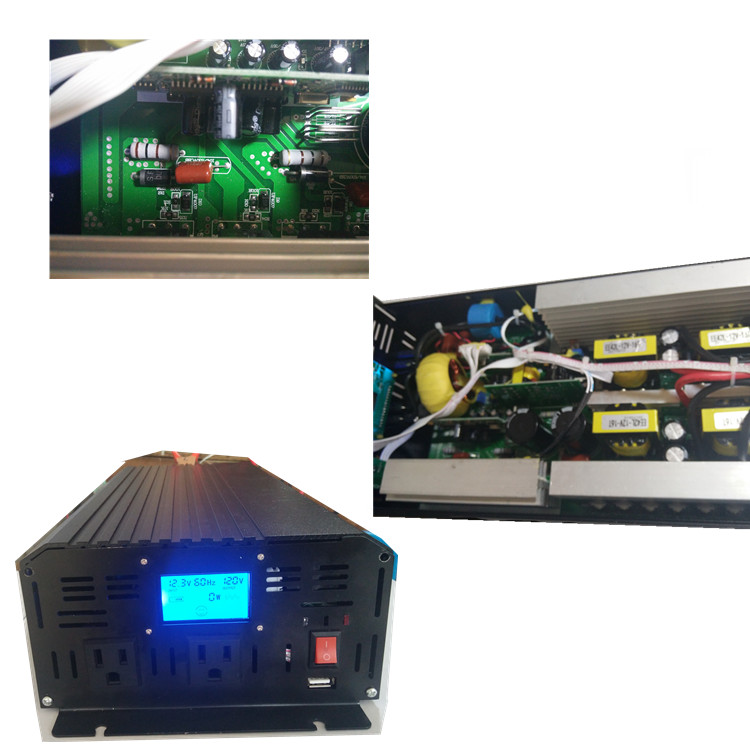 供应北京/纯正波逆变器LCD显示1000W/高频逆变器/车载家用