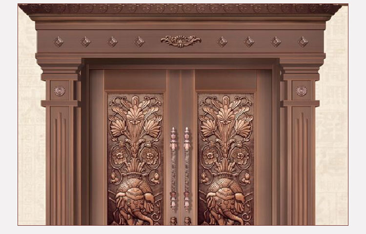 巩义铜门定做 铜门安装 铜门加工 24小时在线服务；图片