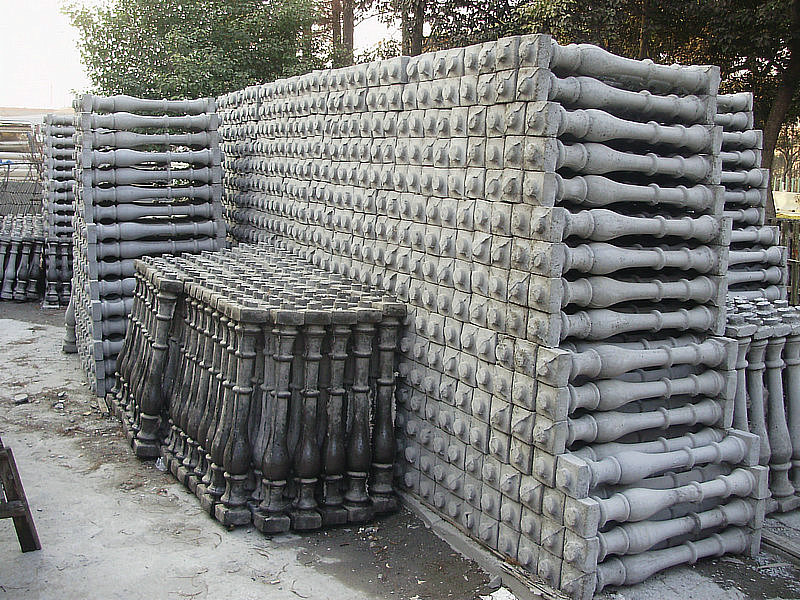 上海水泥花瓶栏杆加工厂图片