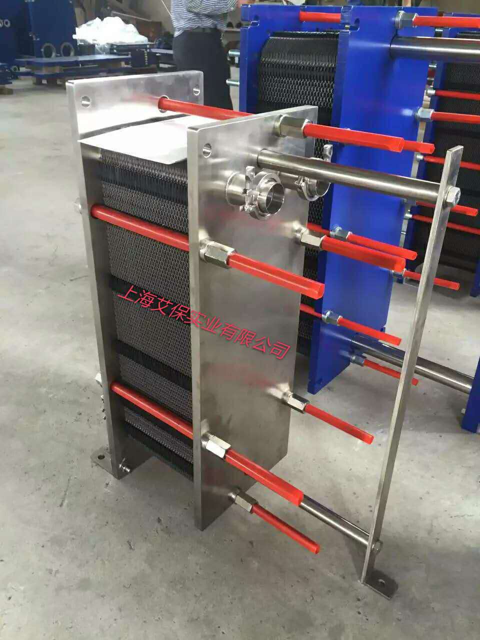 上海艾保 ABM6B-Y BBH100H 太阳能配套预加热可拆式板式换热器生产厂家 板式换热器 热交换器图片